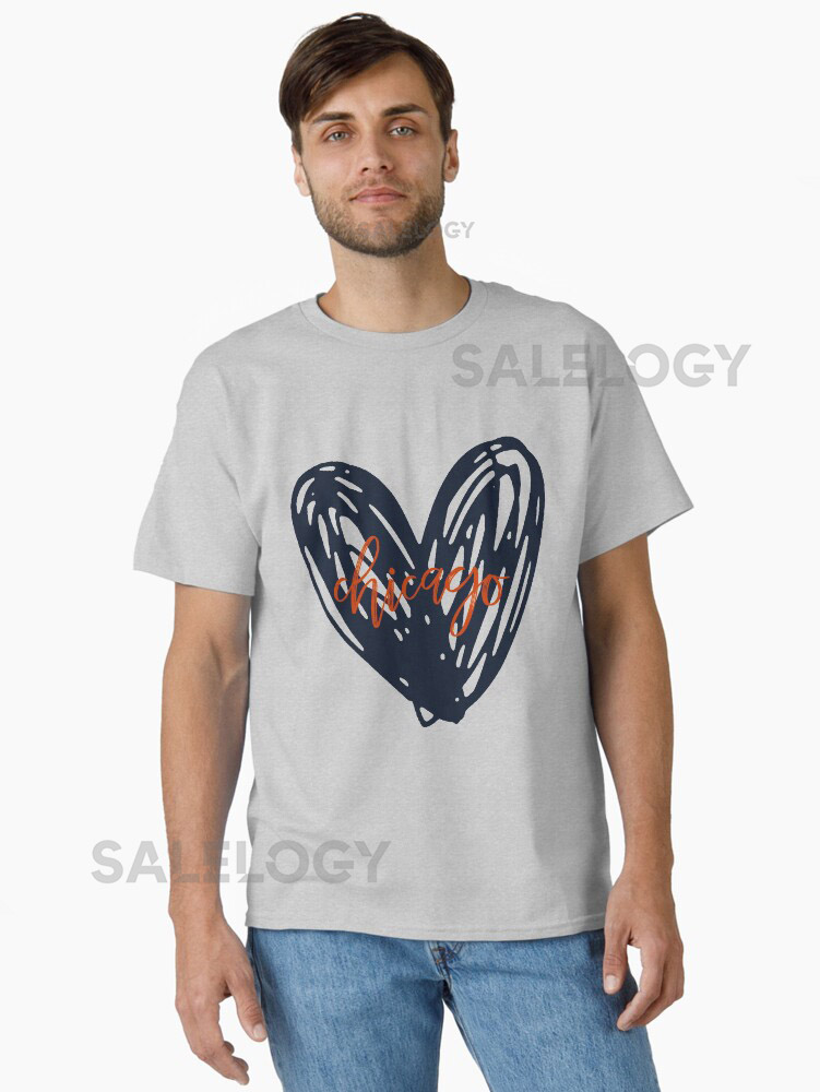 chicago heart Classic T-shirt Sydney