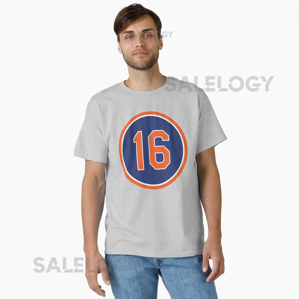  Dwight Gooden  16 Jersey Number  Active T-Shirt fo