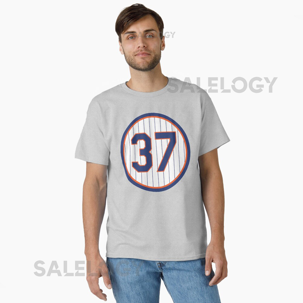  Casey Stengel  37 Jersey Number  Oversized T-Shirt yythkg