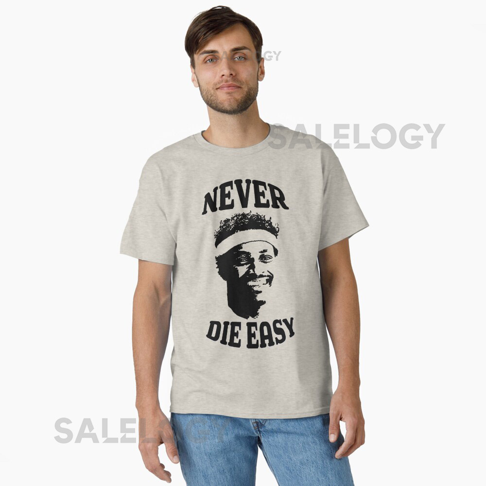 Walter Payton Says Never Die Easy   Essential T-Sh