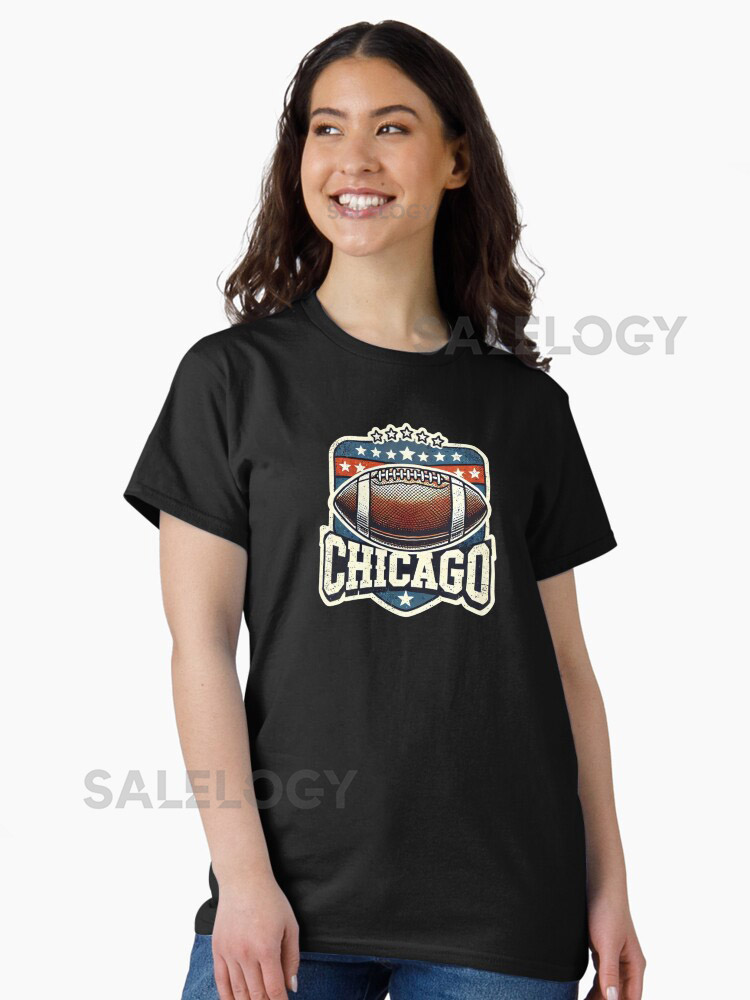 Chicago Bears Retro Football Classic T-shirt