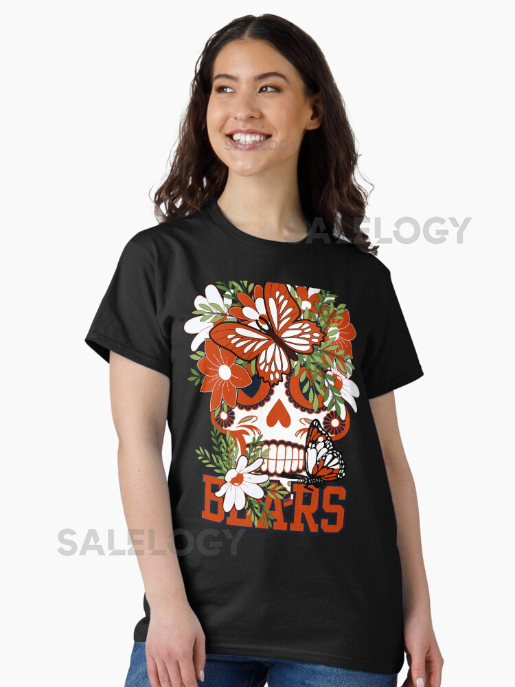 Chicago Bears Scull Graphic Classic T-shirt