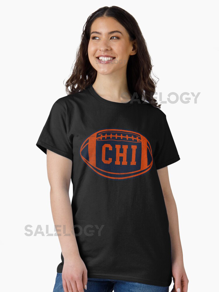 Chicago Retro Throwback Football Classic T-shirt
