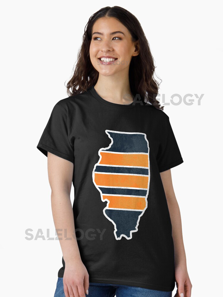 Chicago Bears Illinois State design Classic T-shirt