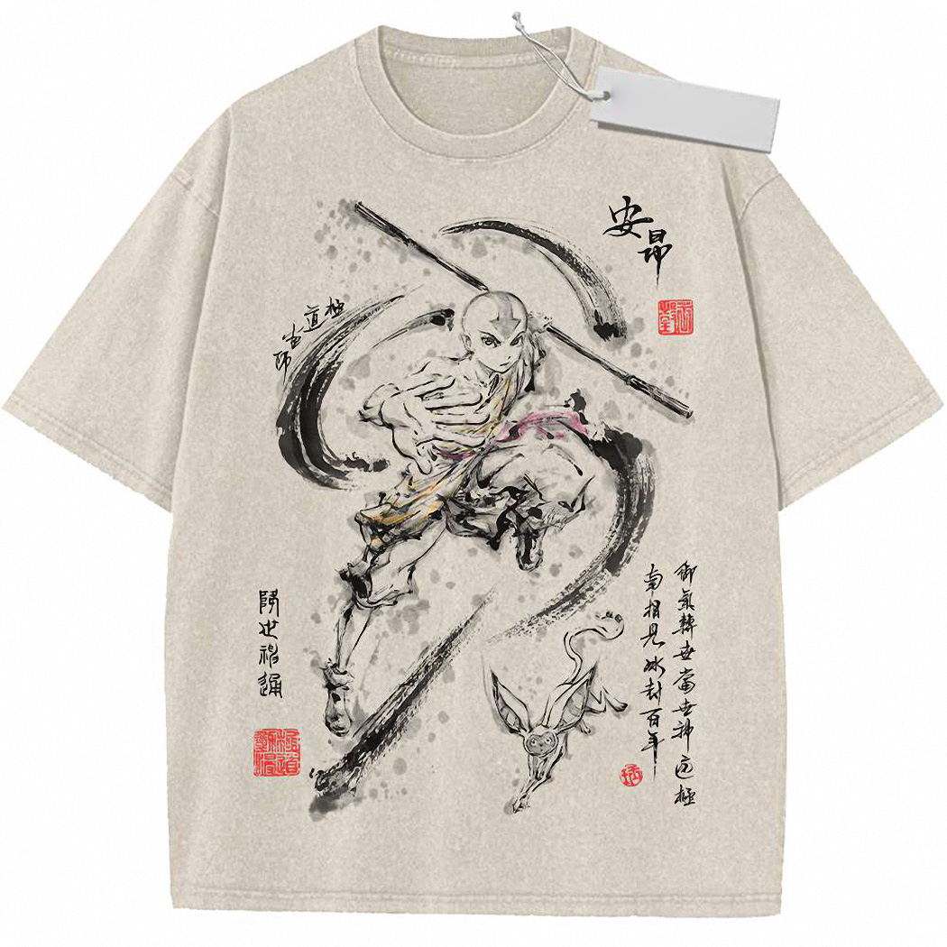 Aang Shirt, Avatar the Last Airbender Shirt, Animated Shirt, Vintage T-Shirt 8