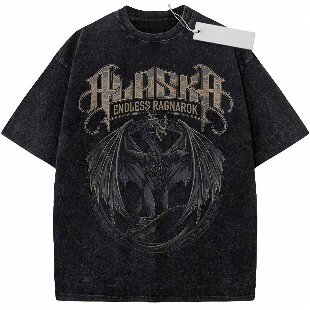 Alaska Dragon Shirt, House Of The Dragon Shirt, Game Of Thrones Shirt, Movie Shirt, Vintage T-Shirt 2