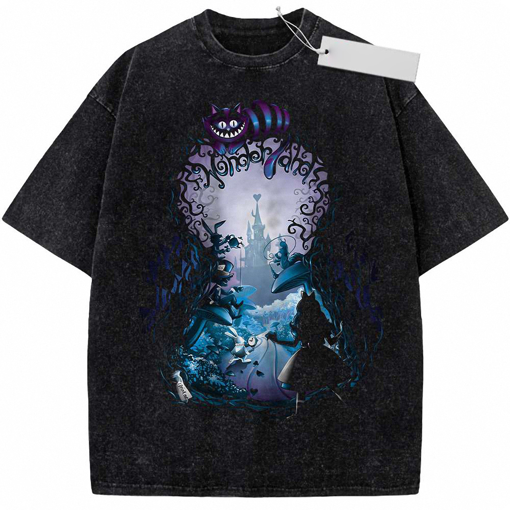Alice in Wonderland Shirt, Animated Shirt, Vintage Tee 3