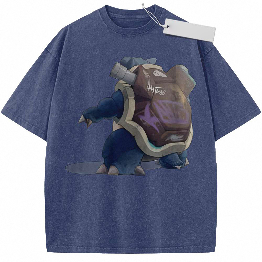 Blastoise Shirt, Anime Vintage T-Shirt 8