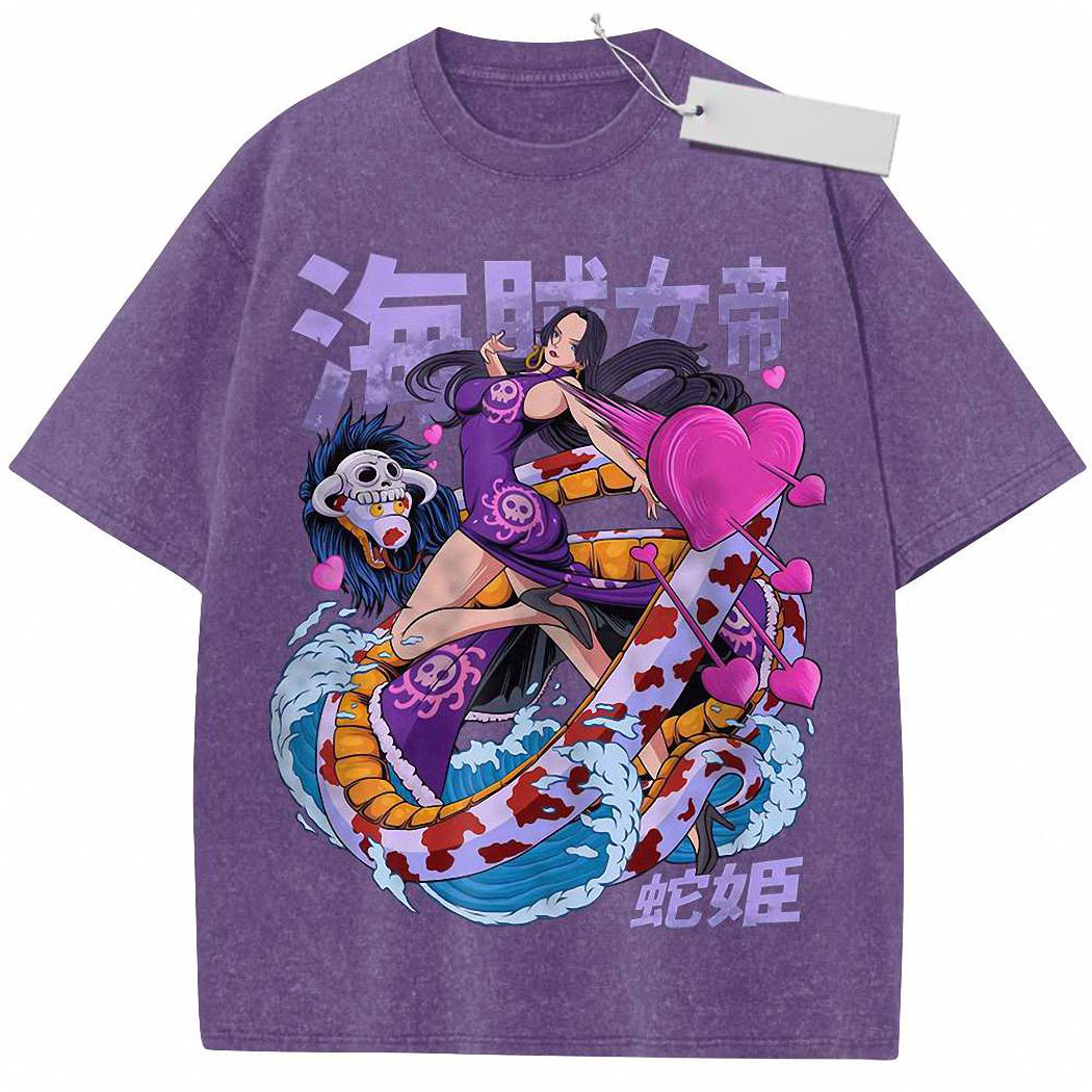 Boa Hancock Shirt, One Piece Shirt, Anime Shirt, Vintage Tee 8