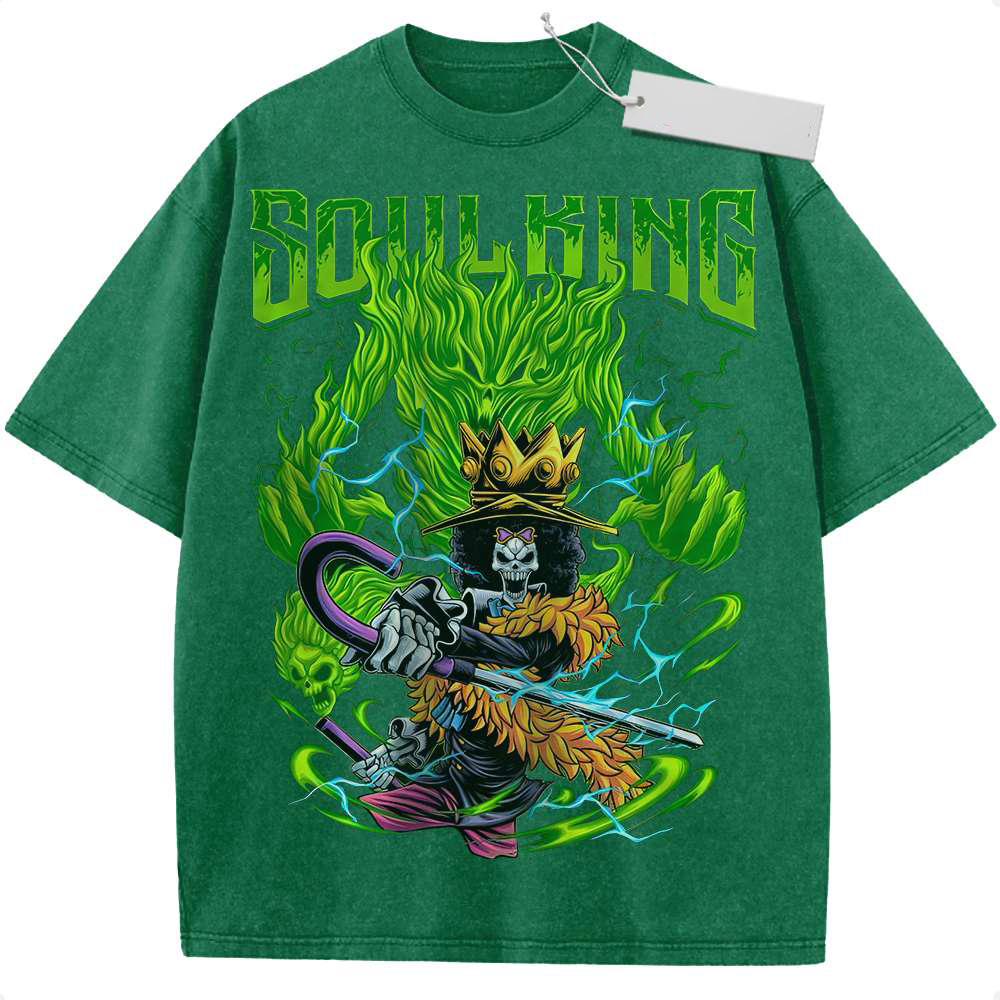 Brook Shirt, One Piece Shirt, Anime Shirt, Vintage T-Shirt