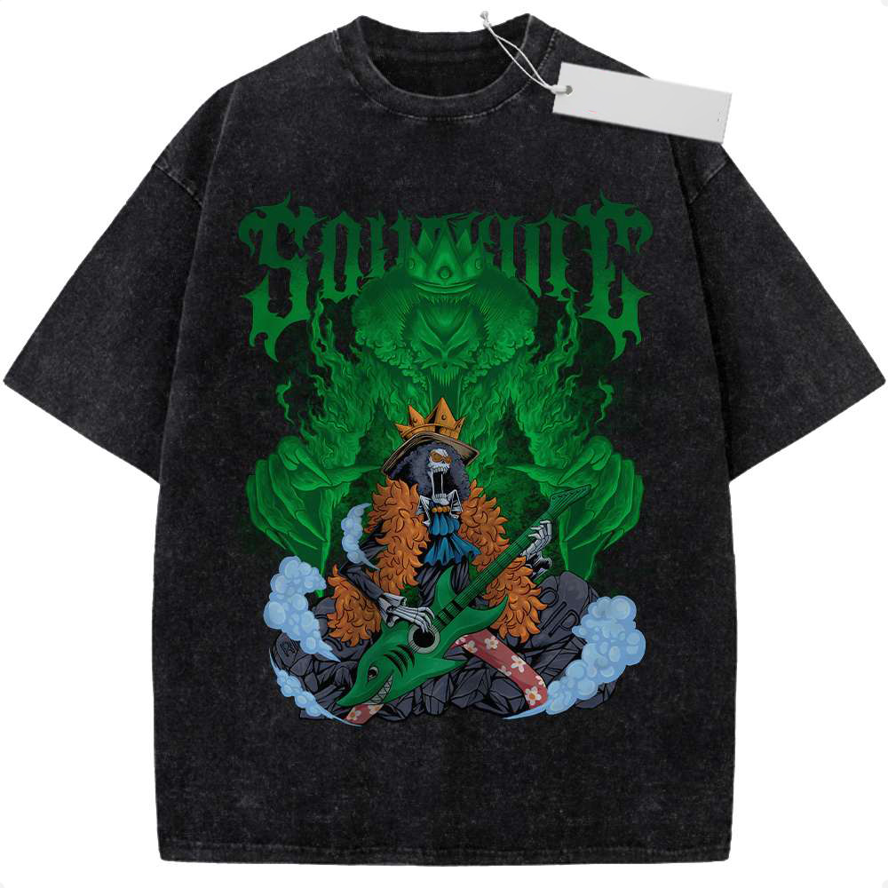 Brook Shirt, One Piece Shirt, Anime Shirt, Vintage Tee