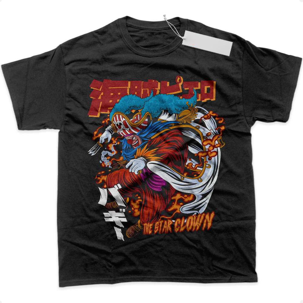 Buggy Shirt, One Piece Shirt, Anime Shirt, Graphic T-Shirt