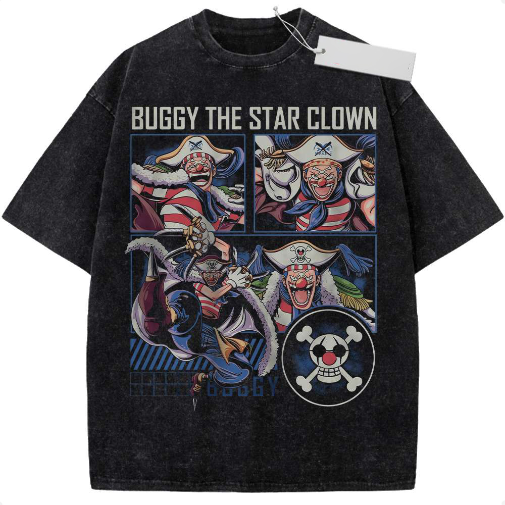 Buggy Shirt, One Piece Shirt, Anime Shirt, Vintage Tee