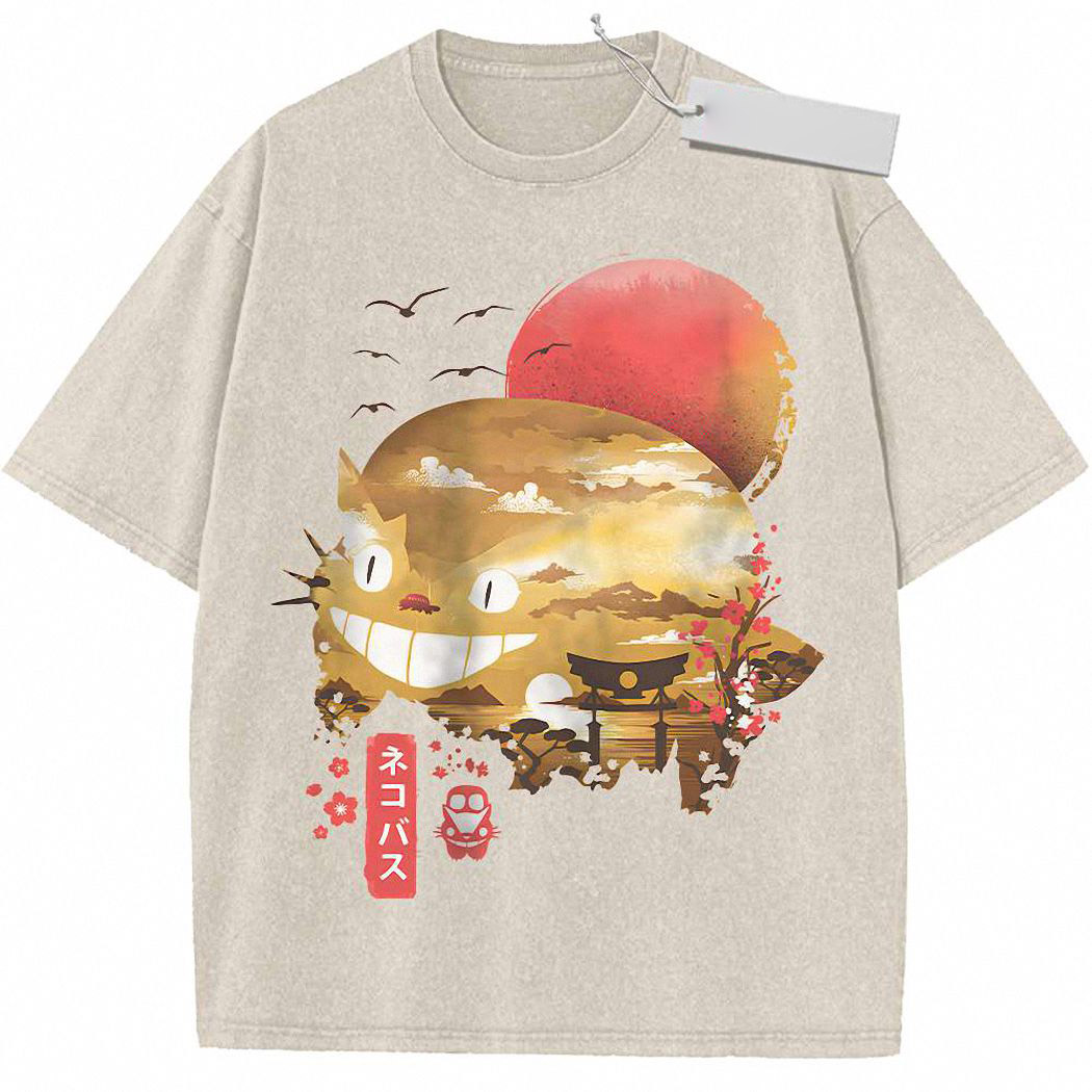 Catbus Shirt, My Neighbor Totoro Shirt, Studio Ghibli Shirt, Anime Shirt, Vintage Tee 1