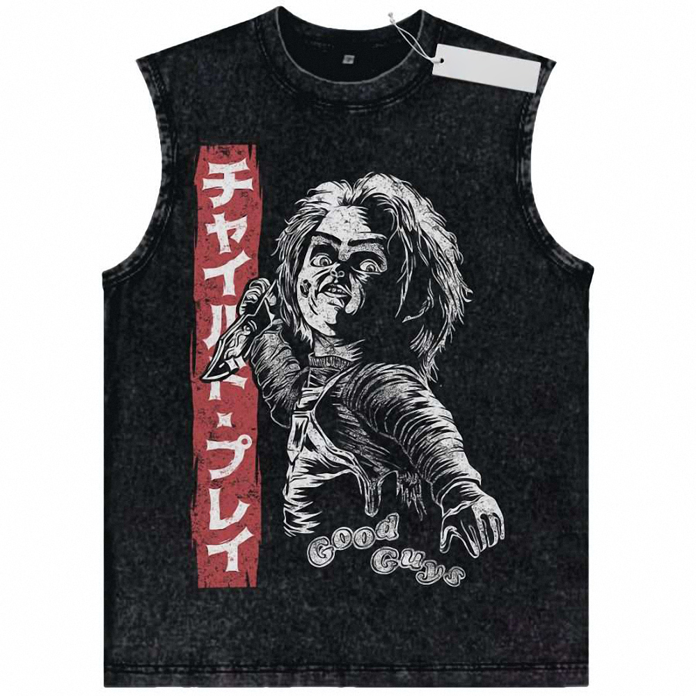 Chucky Tank Top, Child's Play Tank Top, Halloween Tank Top, Horror Tank Top