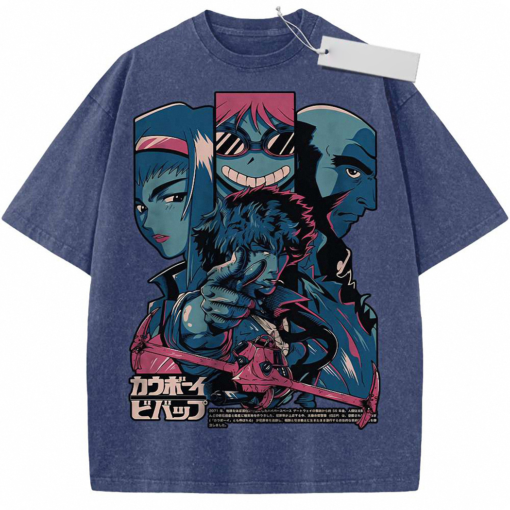 Cowboy Bebop Shirt, Anime Shirt, Vintage T-Shirt 3