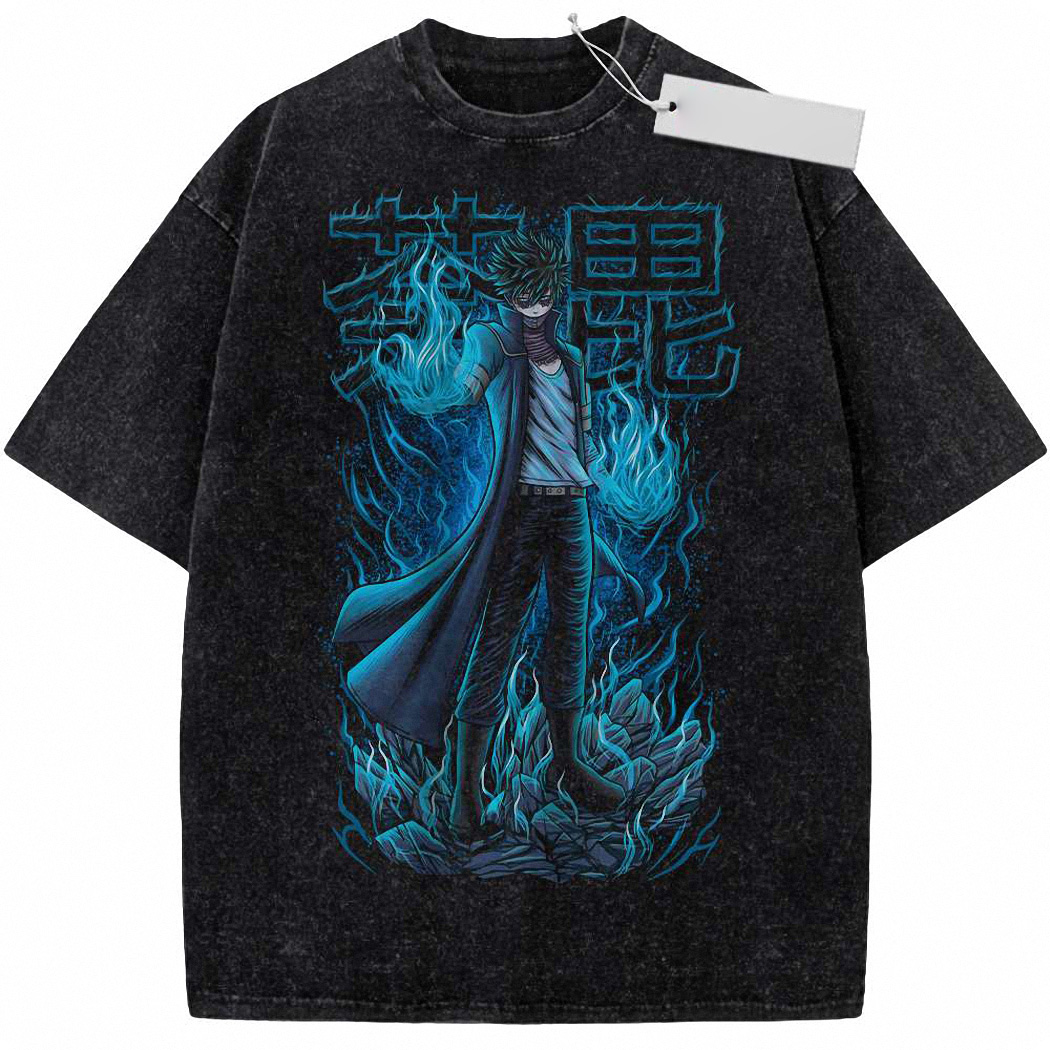 Dabi Shirt, Toya Todoroki Shirt, MHA Shirt, Anime Shirt, Vintage T-Shirt 9
