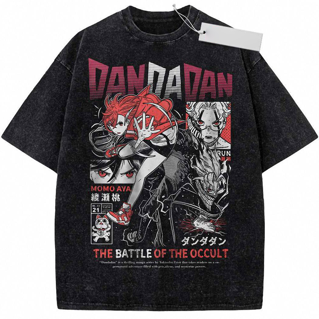 Dandadan Shirt, Anime Shirt, Vintage Tee 8