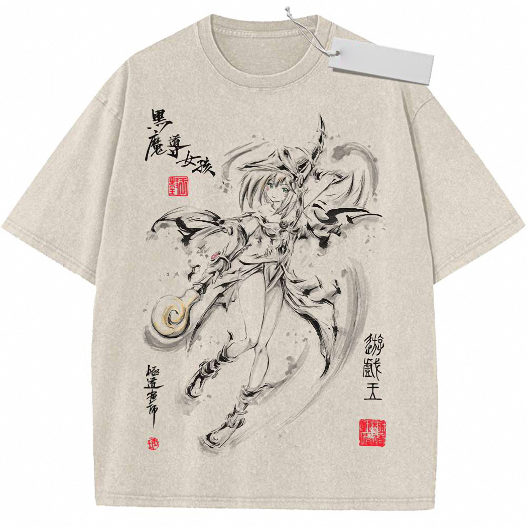 Dark Magician Girl Shirt, Anime Shirt, Vintage T-Shirt 8
