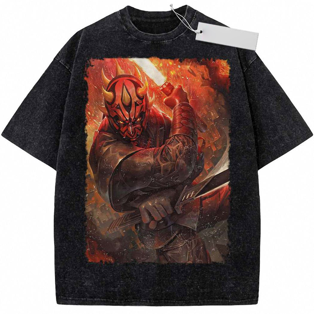 Darth Maul Shirt, Star Wars Shirt, Movie Shirt, Vintage T-Shirt 2