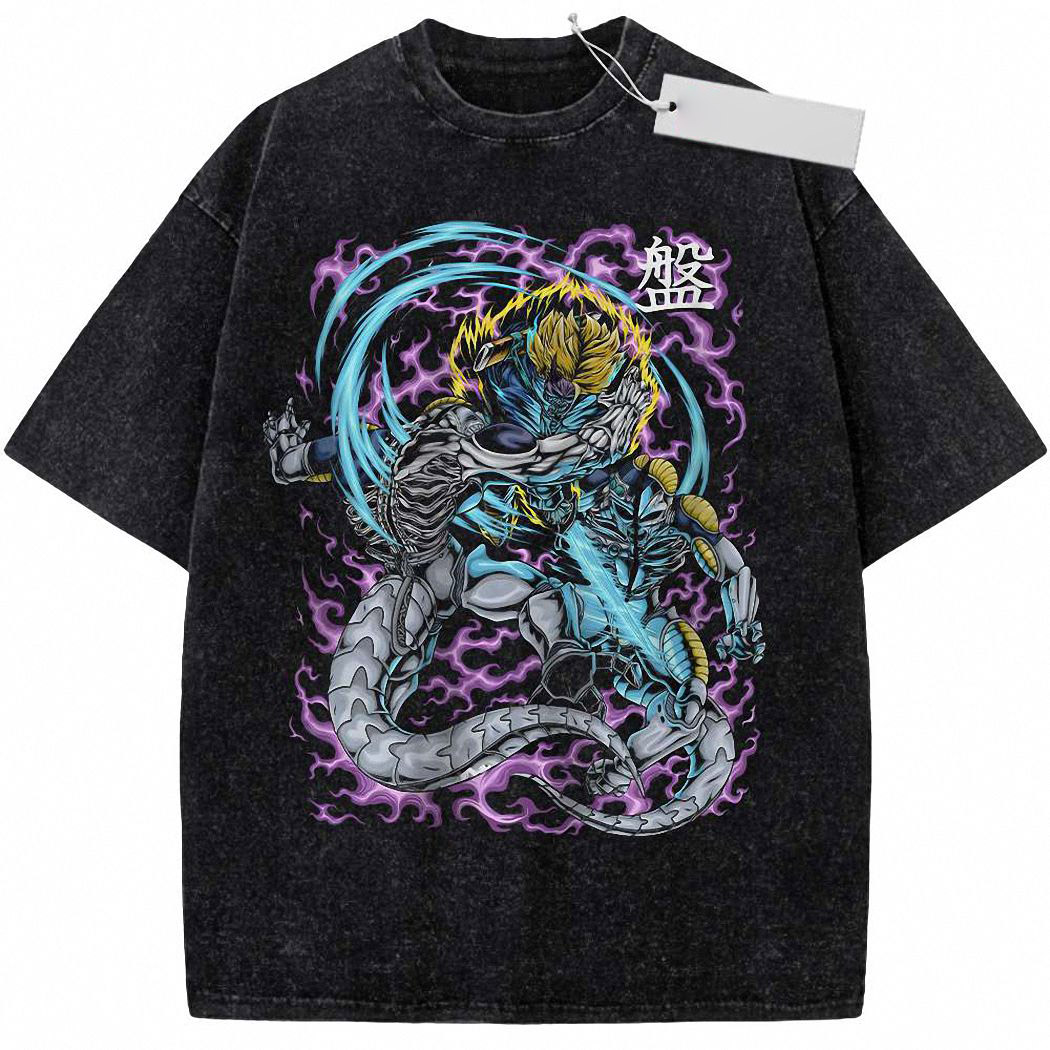 DBZ Trunks Kills Frieza Shirt, Dragon Ball Shirt, Anime Shirt, Vintage T-Shirt 9
