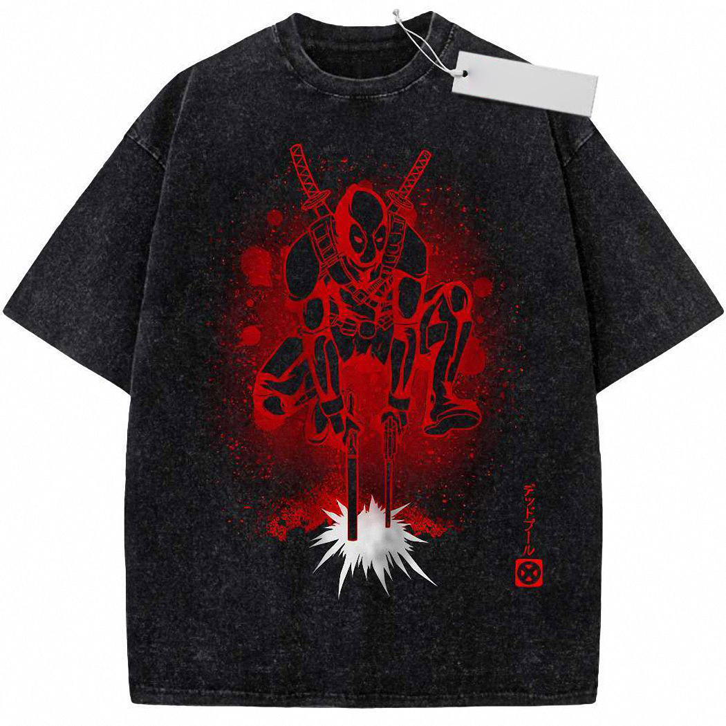 Deadpool Shirt, Marvel Comics Shirt, Vintage T-Shirt 7