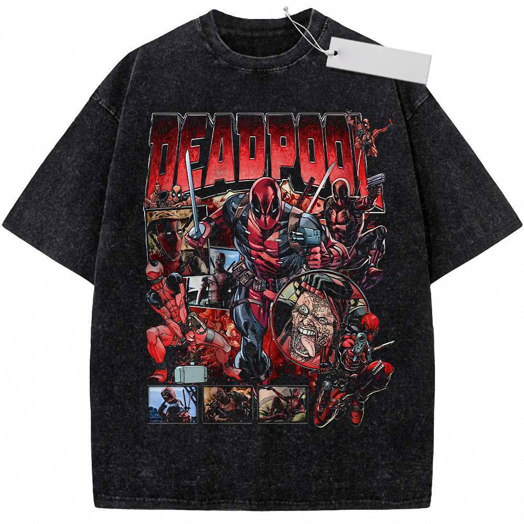 Deadpool Shirt, Marvel Comics Shirt, Vintage T Shirt '6