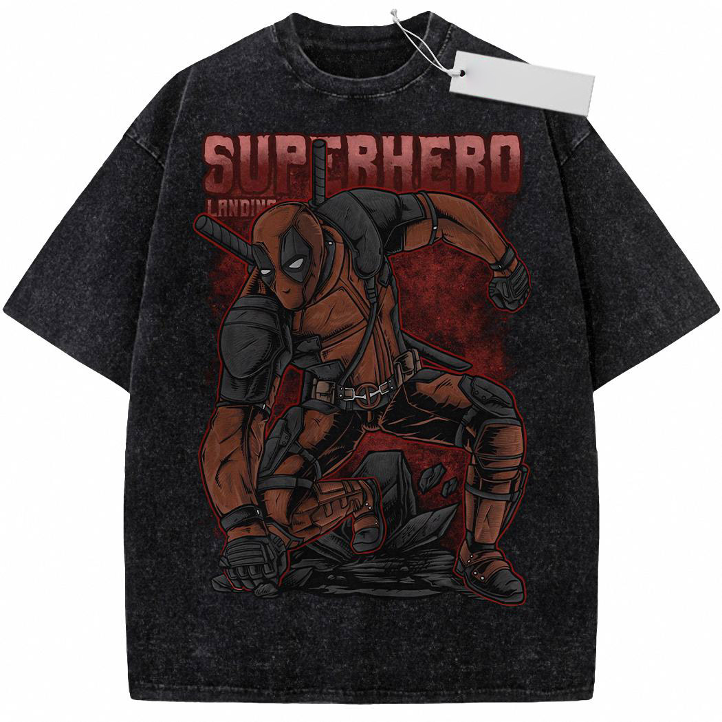Deadpool Shirt, Marvel Comics Shirt, Vintage T Shirt 414