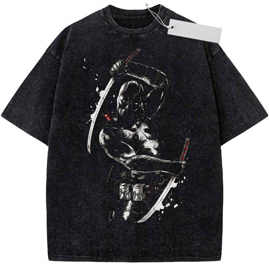 Deadpool Shirt, Marvel Comics Shirt, Vintage T-Shirt 9