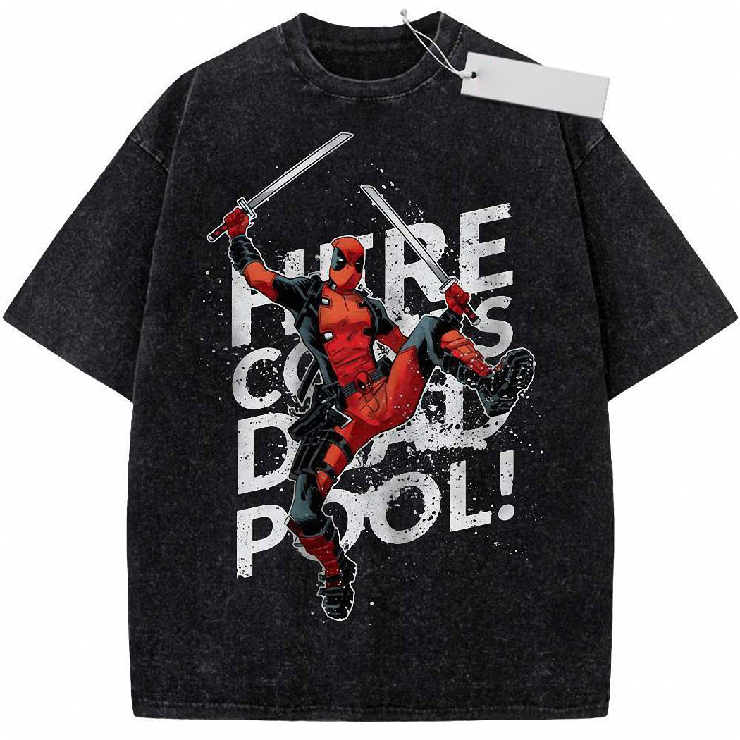 Deadpool Shirt, Marvel Comics Shirt, Vintage Tee 7