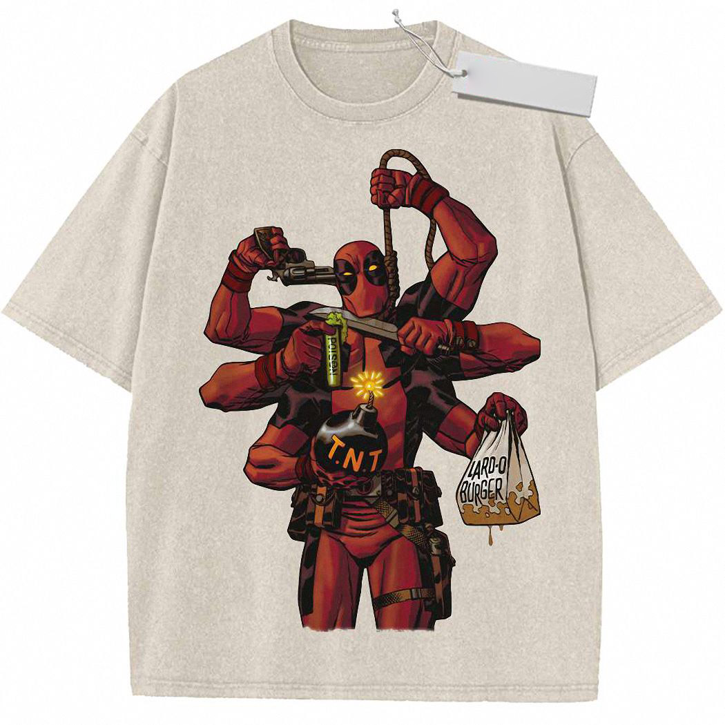 Deadpool Shirt, Marvel Comics Shirt, Vintage Tee 9