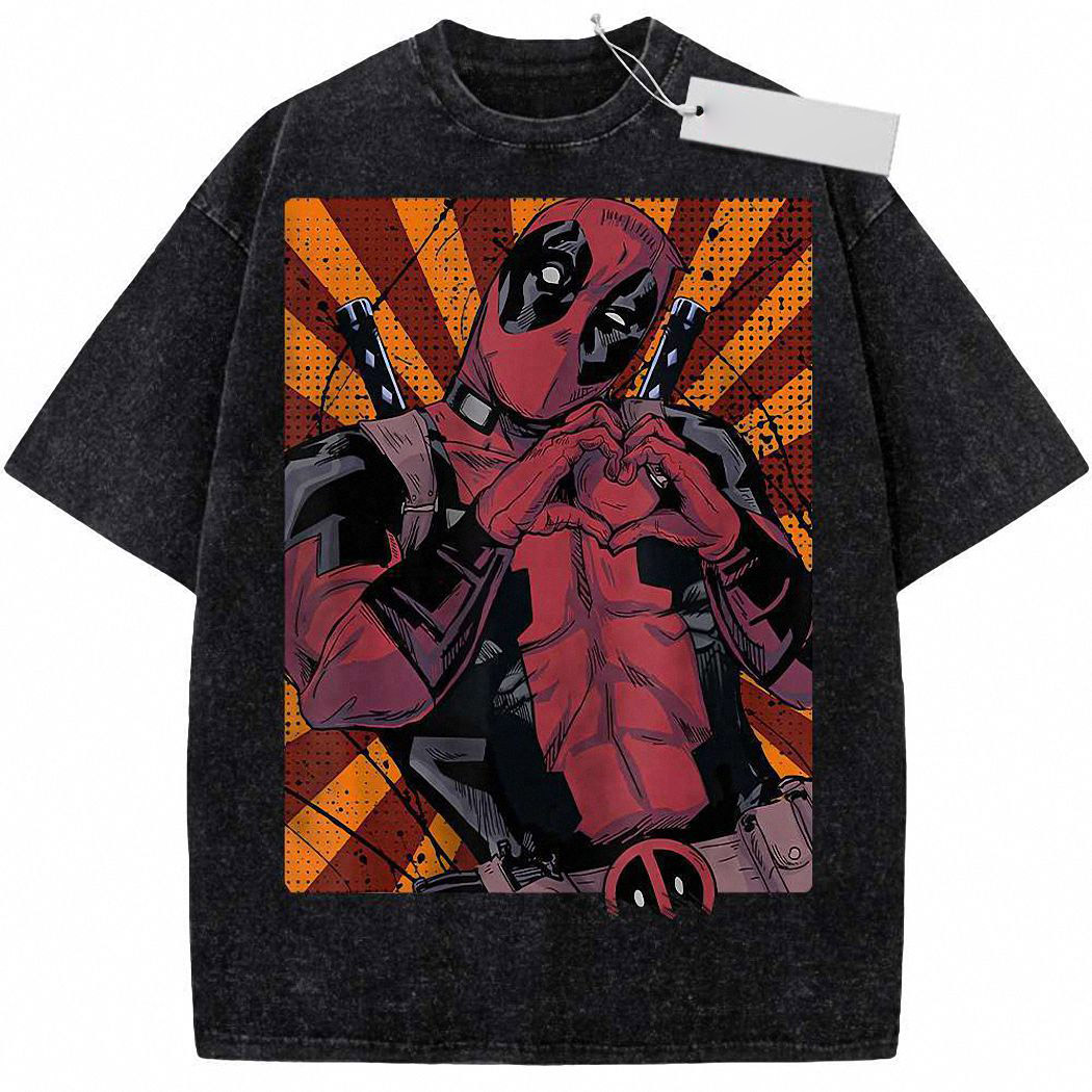 Deadpool Shirt, Marvel Comics Shirt, Vintage Tee 4