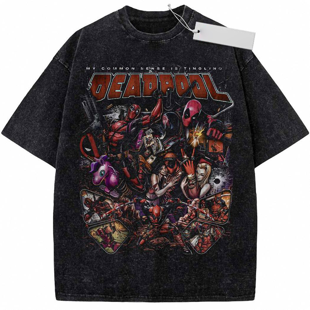 Deadpool Shirt, Marvel Comics Shirt, Vintage Tee 640