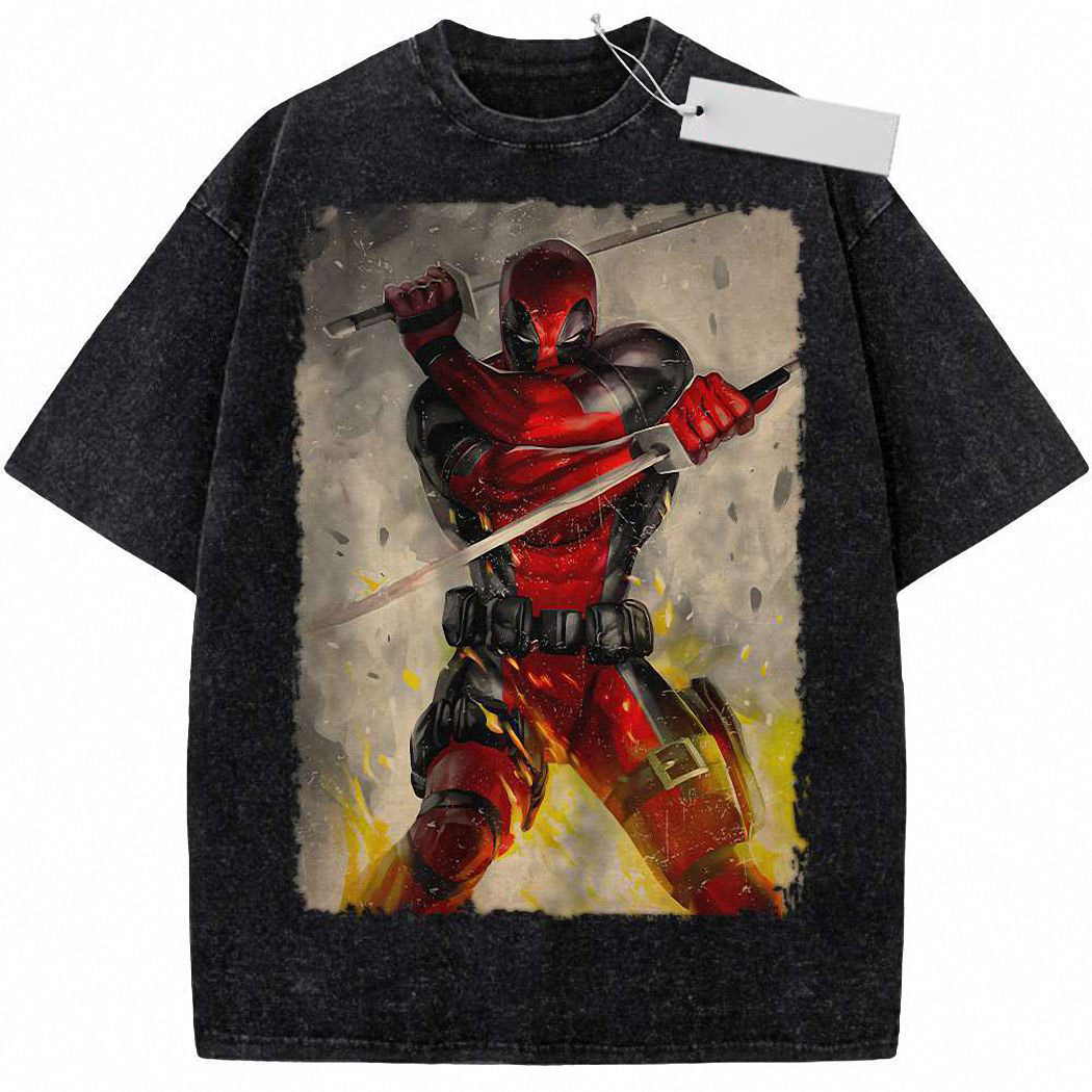Deadpool Shirt, Marvel Comics Shirt, Vintage Tee 8