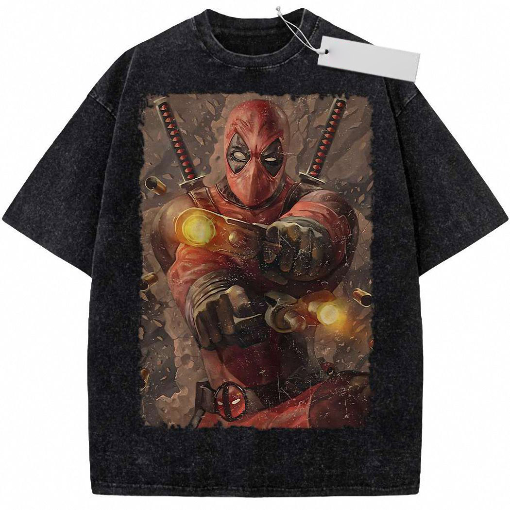 Deadpool Shirt, Marvel Comics Shirt, Vintage Tee 2