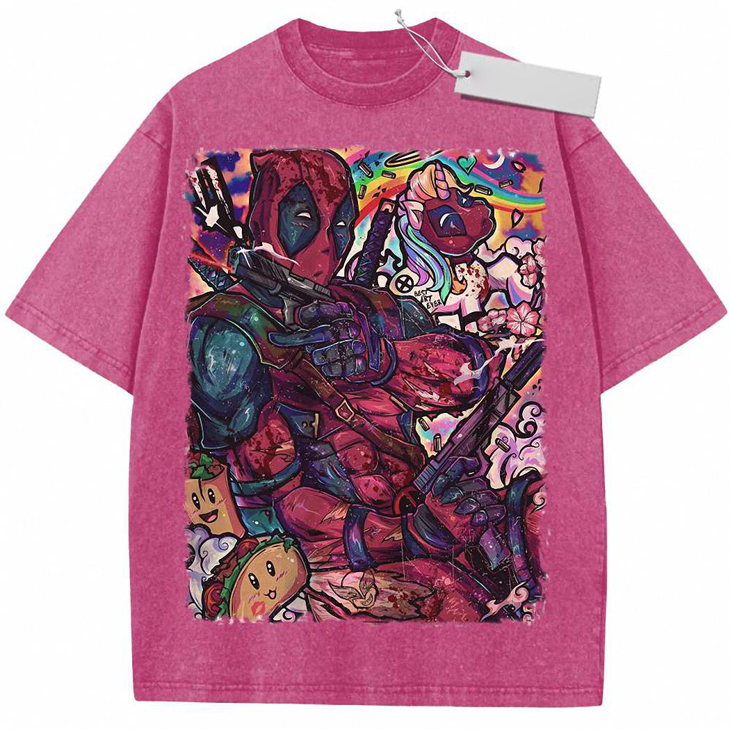 Deadpool Shirt, Marvel Comics Shirt, Vintage Tee 549