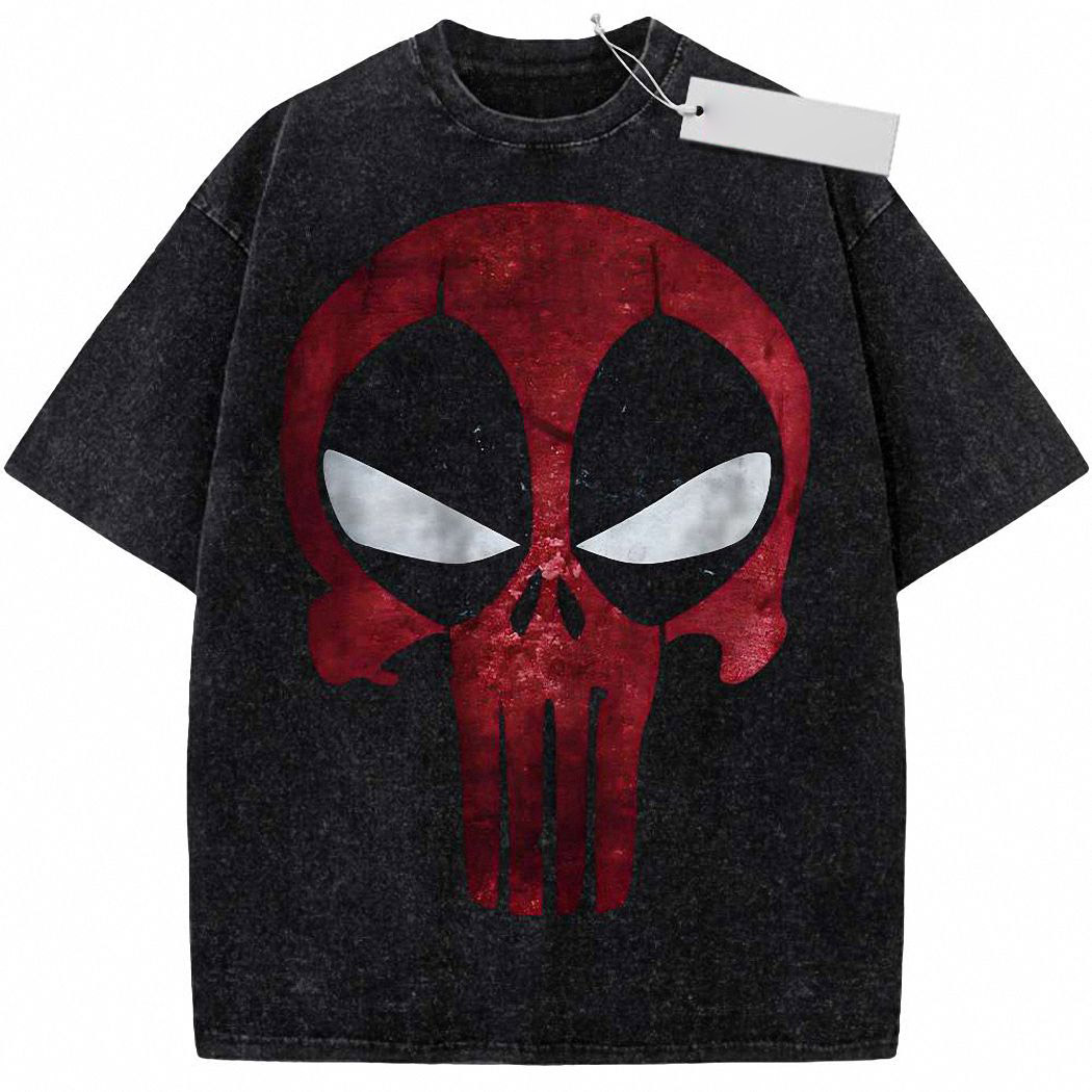Deadpool x Punisher Shirt, Marvel Comics Shirt, Vintage T-Shirt 6