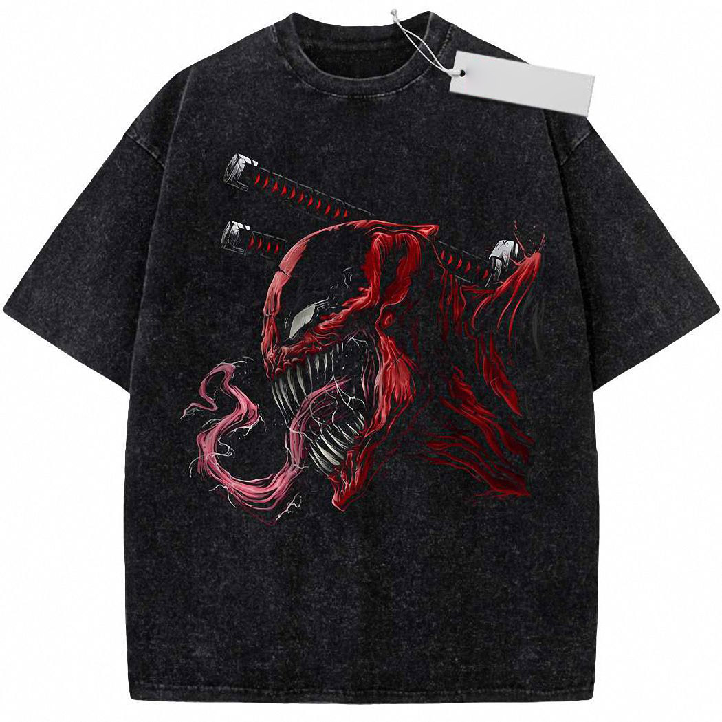 Deadpool x Venom Shirt, Marvel Comics Shirt, Vintage T-Shirt 5