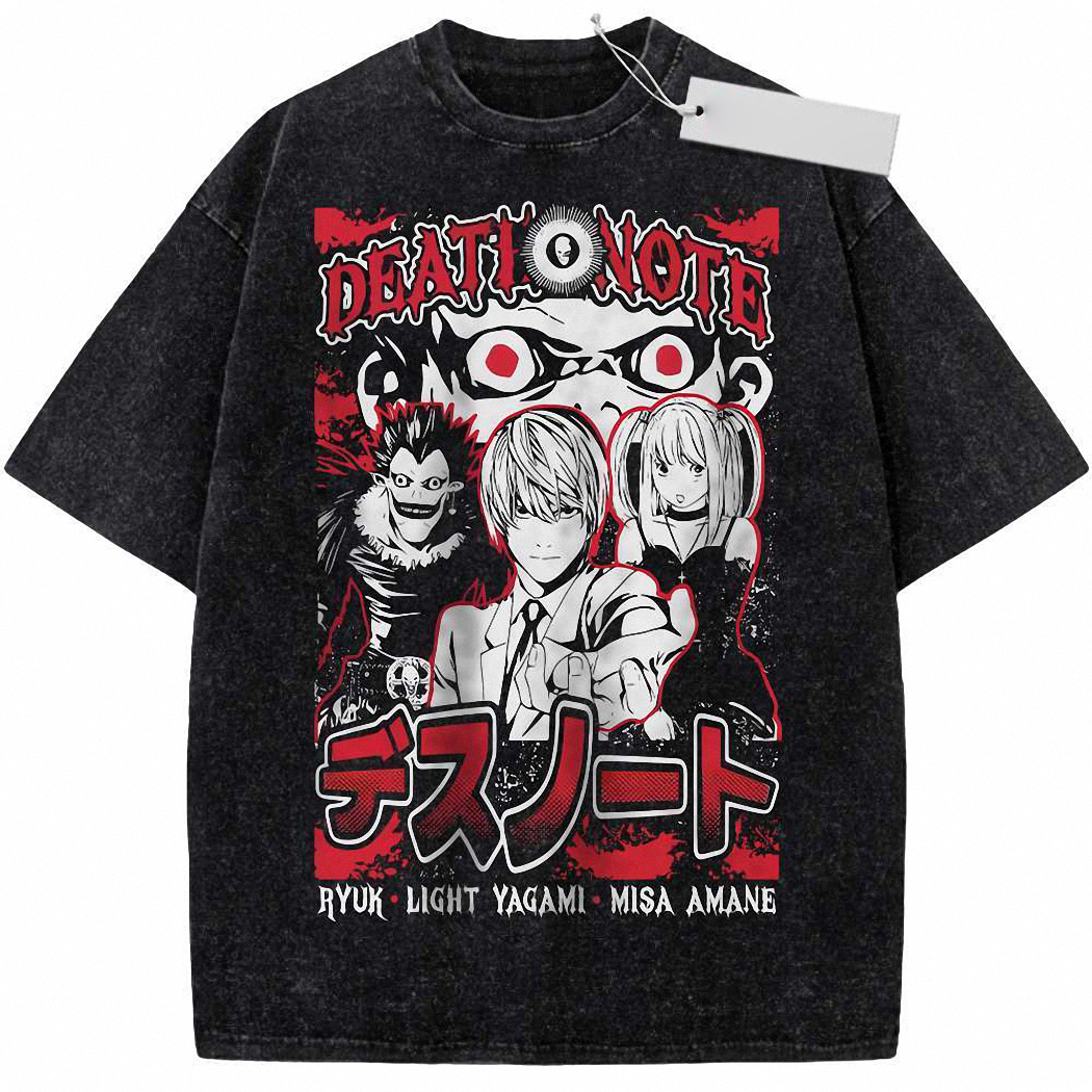 Death Note Shirt, Anime Shirt, Vintage T-Shirt 6