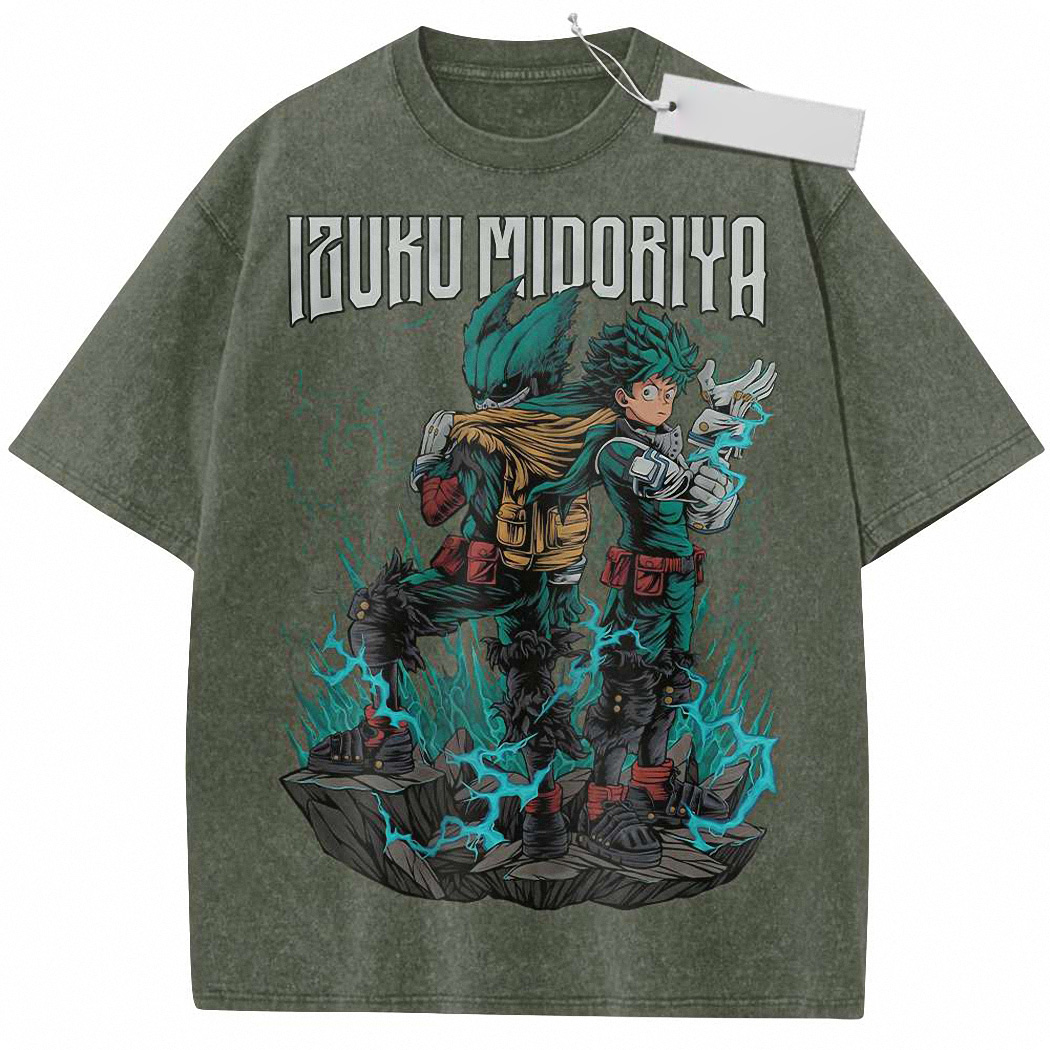 Deku Shirt, Izuku Midoriya Shirt, MHA Shirt, Anime Shirt, Vintage Tee 2