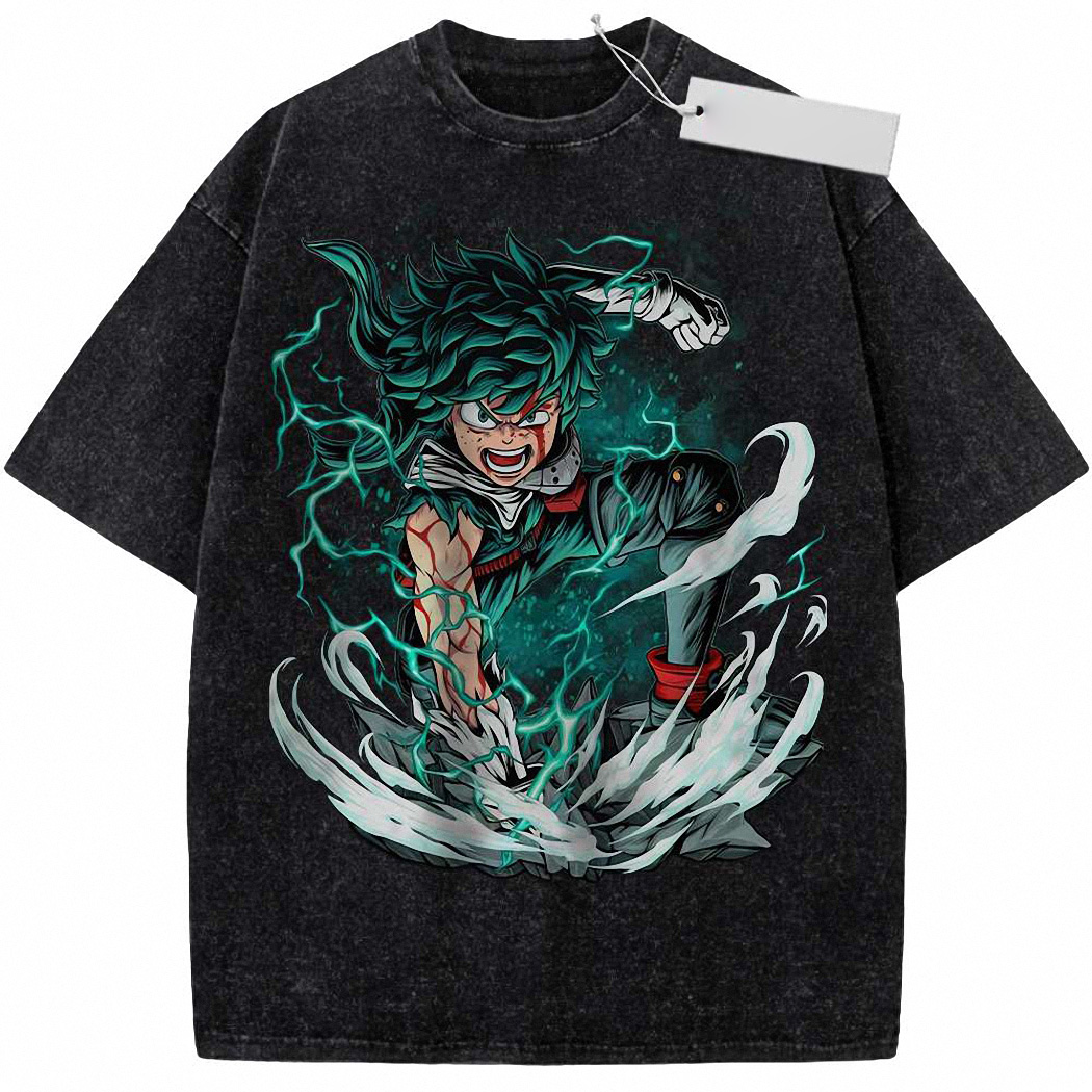 Deku Shirt, Izuku Midoriya Shirt, My Hero Academia Shirt, MHA Shirt, Anime Shirt, Vintage Tee 3