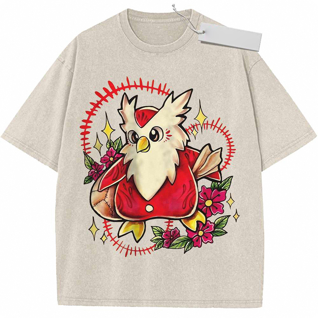 Delibird Shirt, Anime Shirt, Vintage T-Shirt 1