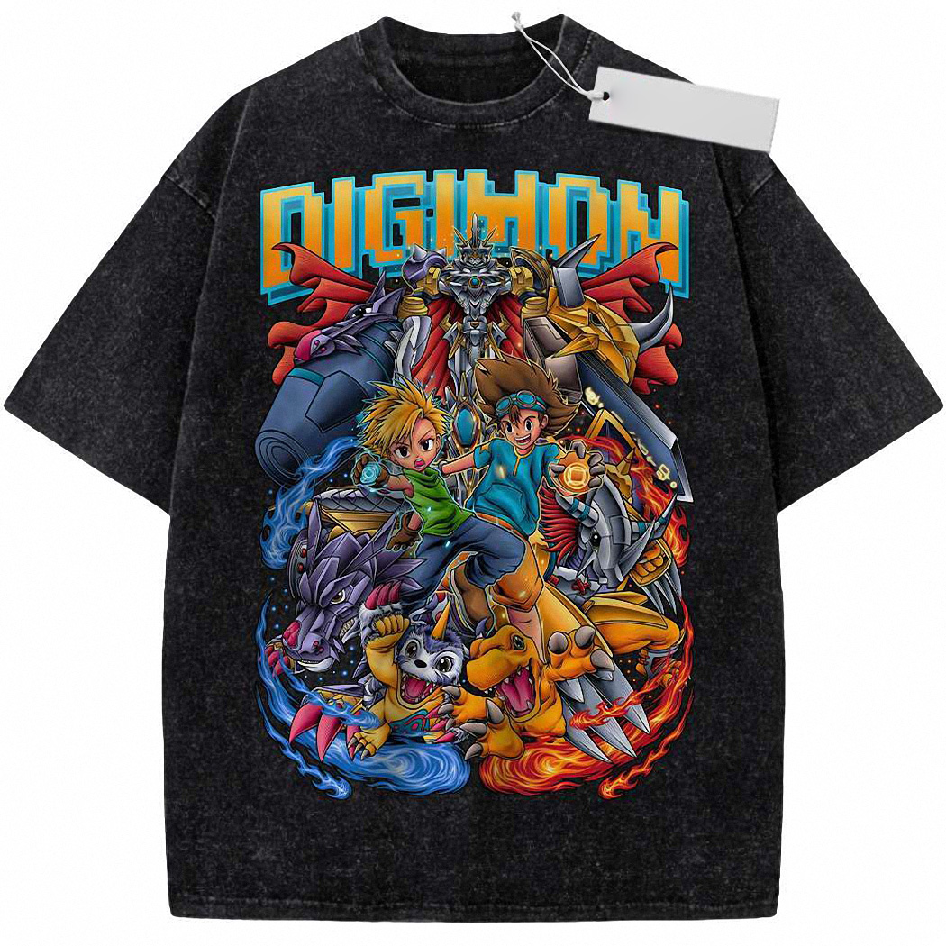 Digimon Adventure Shirt, Anime Shirt, Vintage T-Shirt 9