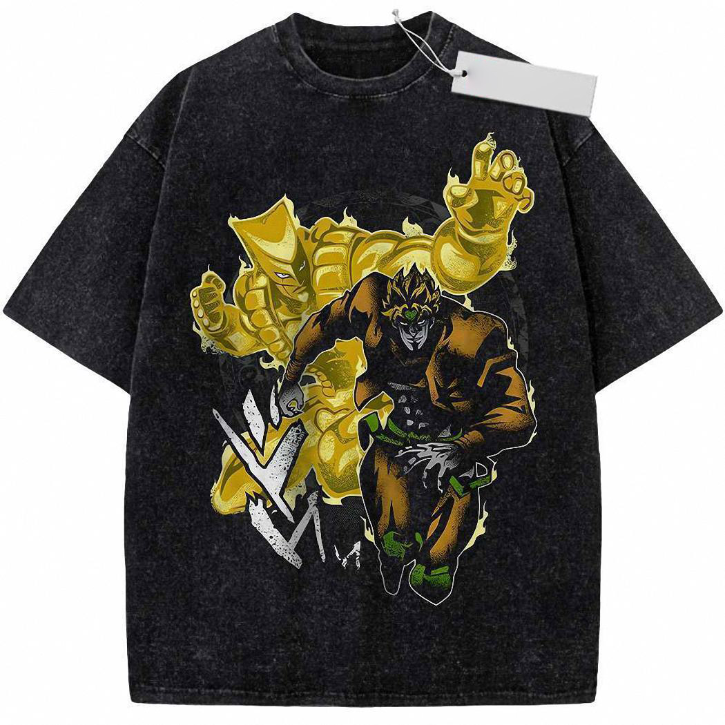 Dio Brando Shirt, JoJo's Bizarre Adventure Shirt, Anime Shirt, Vintage T Shirt 229