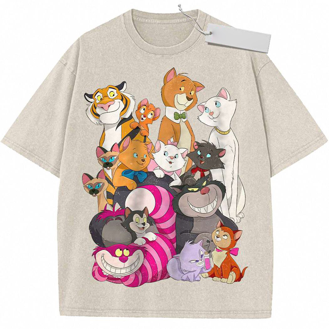 Disney Cat Shirt, Animated Shirt, Vintage Tee 3