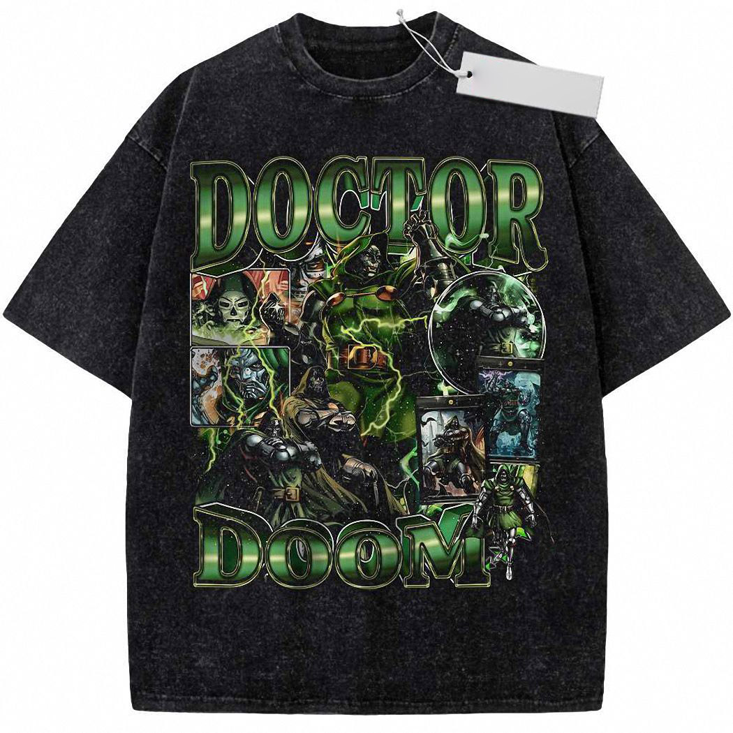 Doctor Doom Shirt, Marvel Comics Shirt, Vintage Tee 6