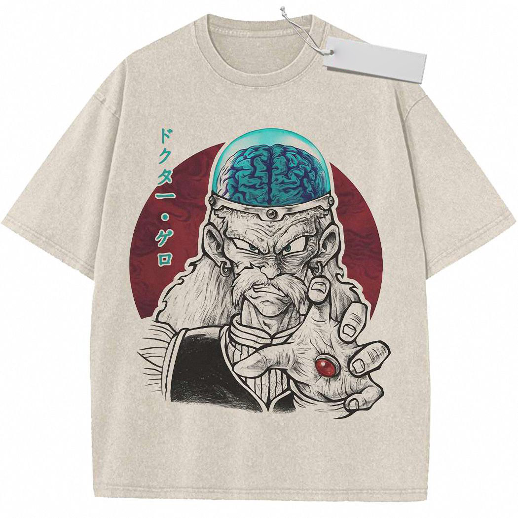 Doctor Gero Shirt, Dragon Ball Shirt, DBZ Shirt, Anime Shirt, Vintage T-Shirt 5