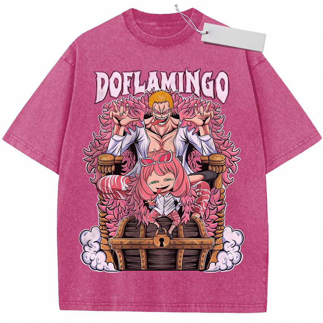 Doflamingo Shirt, One Piece Shirt, Anya Forger Shirt, Spy x Family Shirt, Anime Shirt, Vintage Tee 8