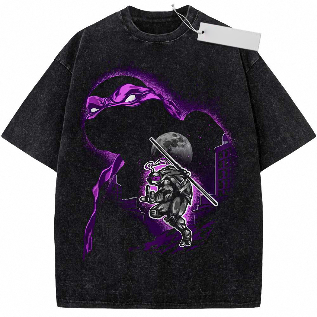 Donatello Shirt, Teenage Mutant Ninja Turtles Shirt, TMNT Shirt, Animated Shirt, Vintage T-Shirt 5