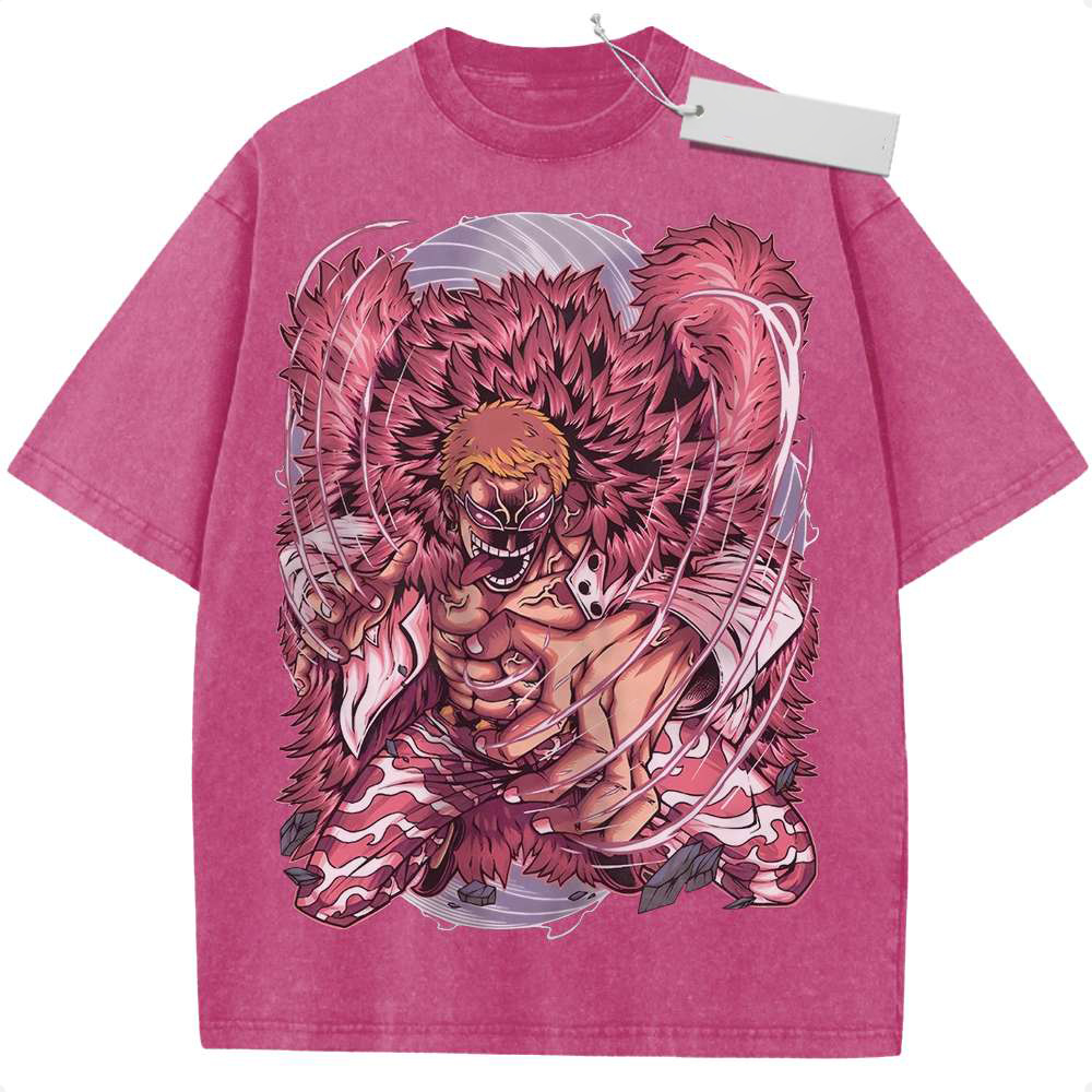Donquixote Doflamingo Shirt, One Piece Shirt, Anime Shirt, Vintage T-Shirt